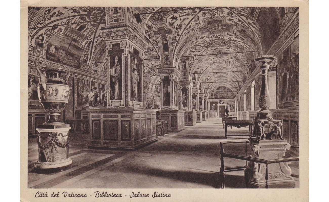 1939 Vaticano  n. 69 Anno Santo 75 c. su cartolina per Vienna
