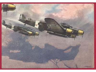 1942 Arma aeronautica n° 42, Illustratore D'Ercoli NUOVA