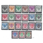 1950-55 Malaysian States KEDAH - SG 76/90  set of 21   MNH/MLH