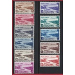 1950/51 SOMALIA AFIS, Posta Aerea 1/11  MNH/**