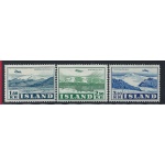 1952  ISLANDA, Posta Aerea n. 27/29 - 3 valori mista - MNH**