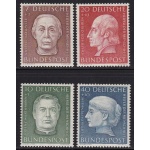 1954 GERMANIA  - n° 76/79  Beneficenza  MNH/**