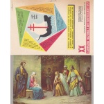 1957 Repubblica - ANTITUBERCOLARE 2 cartoline affrancate con erinnofili Lire 10