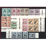 1961 SUDAFRICA  , Yvert n° 235/243  MNH/**  4 serie