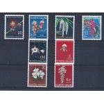 1967 Tailandia - SG 570-577 ORCHIDEE  8 valori MNH**