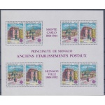 1976 EUROPA CEPT  Monaco Foglietto "Edifici Postali" MNH**