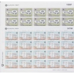 1987 EUROPA CEPT  Cipro 2 Minifogli "Architettura Moderna" MNH**