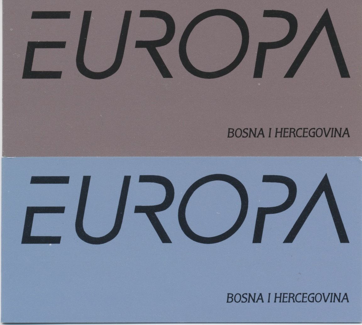 2001 EUROPA CEPT, Bosnia Serba, Libretto # 200B, MNH**