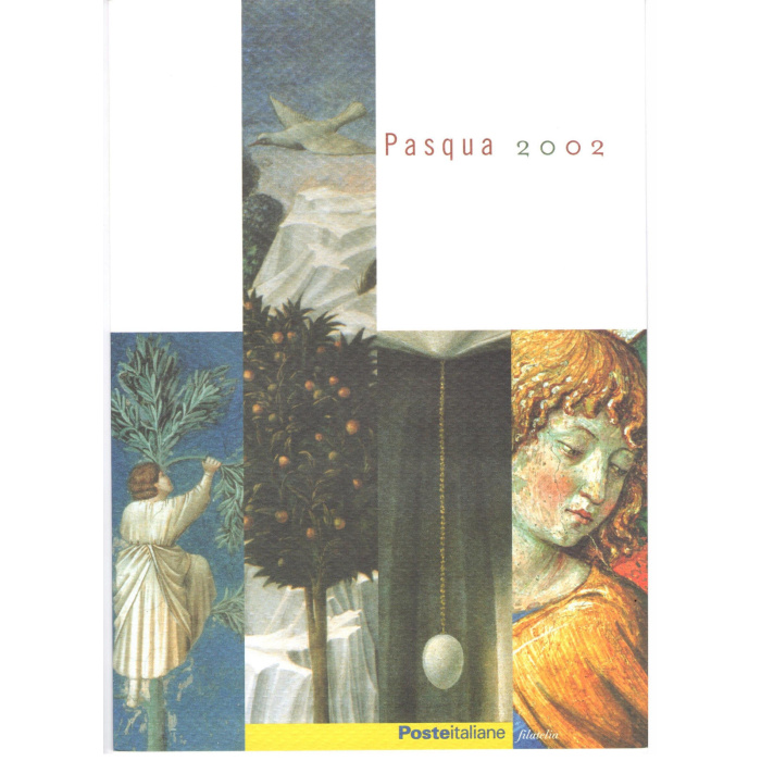 2002 Italia - Repubblica , Folder - Pasqua MNH**