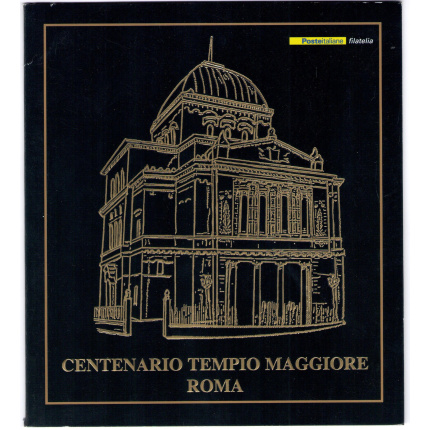 2004 Italia - Repubblica , Folder - Tempio Maggiore Roma  -  MNH**