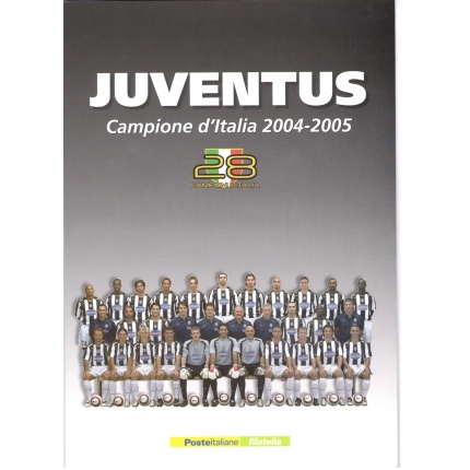 2005 Italia - Repubblica , Folder Juventus Campione d'Italia , MNH**
