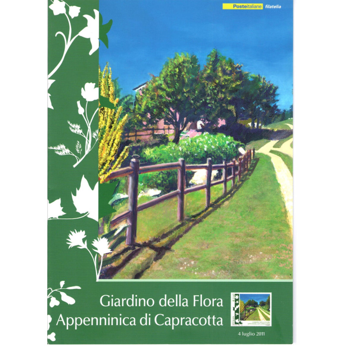 2011 Italia - Repubblica , Folder n. 276 - Giardino Flora Appenninica di Capracotta MNH**
