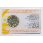 2017 Vaticano -  Coin Card  n. 8  50 cent