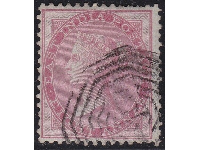 1856-64 INDIA, SG 49 8a. pale carmine Usato