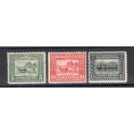 1916 ERITREA, Soggetti Africani n° 129/131 MLH*