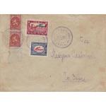1927 BULGARIA , BULGARIEN, FIRST FLIGHT SOFIA-VARNA