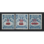 1932 DANZICA - Tasse n° 34/36  3 valori  MNH/**