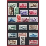 1934 Regno di Italia , n. 366/376 + PA 74/82 - Medaglie 20 valori - MNH**