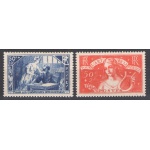1935 FRANCIA  - n° 307/308 Pro Intellettuali disoccupati 2 valori - MNH**