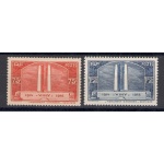 1936 FRANCIA   - n 316/17 Monumento Caduti Canada 2 val MNH/**
