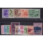 1943 Montenegro Occ. Italiana, n° 60/69 + A 26/31 16 valori  MNH/**