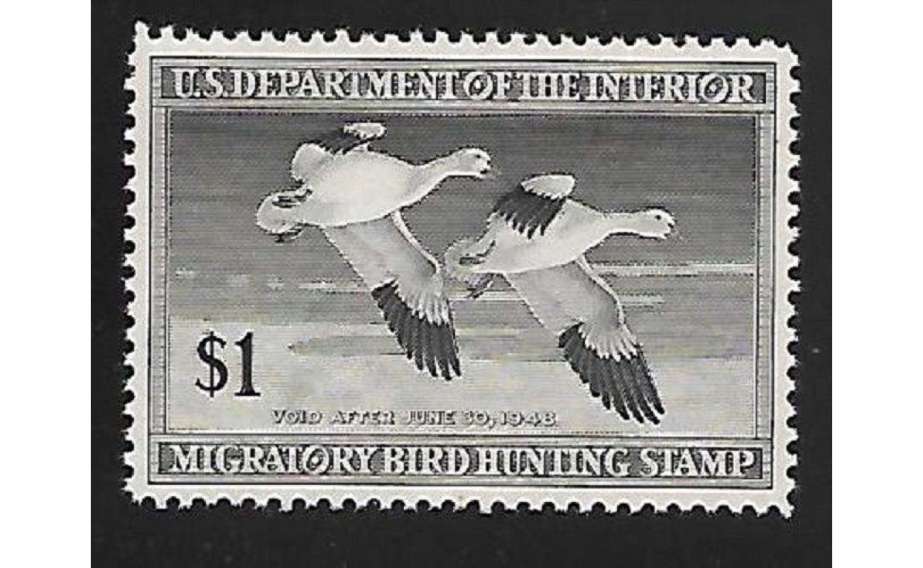 1947 Stati Uniti, 1$  Snow Geese  MNH/**