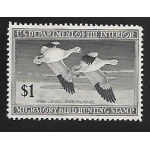 1947 Stati Uniti, 1$  Snow Geese  MNH/**