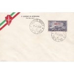 1950 TRIESTE A - n° 70 su busta primo giorno NON VIAGGIATA