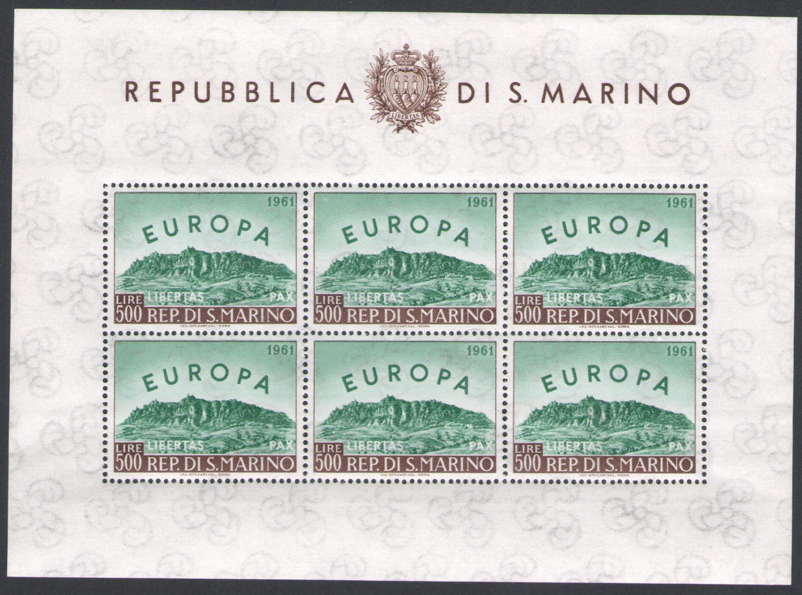2023 San Marino, foglietto n.173,  Crepax 90 MNH**