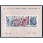 1968 SMOM - BF 1 Natale nuovo e perfetto MNH/**