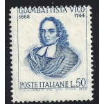 1986 Repubblica - n° 1091b Vico Dentellatura fortemente spostata in basso