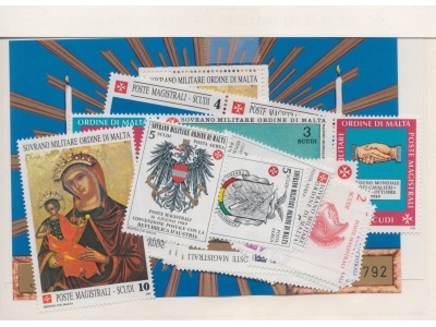 1989 Smom, Annata completa , francobolli nuovi , 31 valori + 2 Foglietti -  MNH**