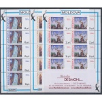 1995 EUROPA CEPT Moldavia/Moldova 3 Minifogli "Pace e Libertà" MNH**