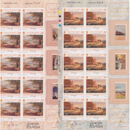 2004 EUROPA CEPT Isola di Man Minifogli "Le Vacanze"  MNH**