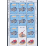 2004 EUROPA CEPT Slovenia Minifoglio di 8 val "Le vacanze"  MNH**