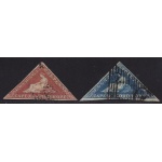 1853 CAPE OF GOOD HOPE, Stanley Gibbons n.  3/4 paper slightly blued -USED