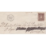 1860 TOSCANA, n° 19 10 cent. SU LETTERA CON ANNULLO CERCHIO SAN MINIATO