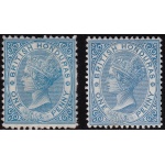 1872-78 BRITISH HONDURAS, SG 5+11 2 values UNUSED