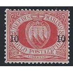 1892 SAN MARINO, n° 11 Cert. Sorani GOMMA INTEGRA MNH **