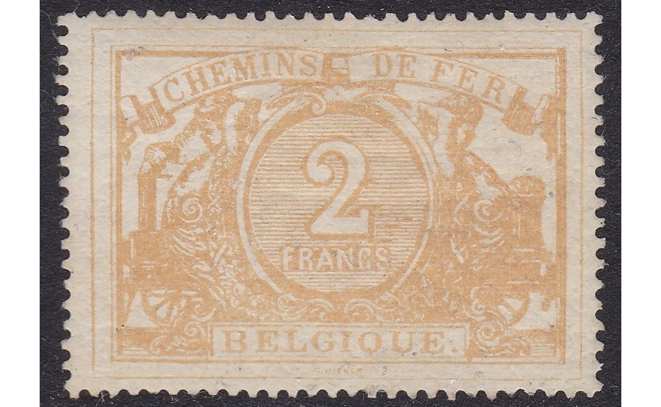 1894 Belgio  - COB TR14  2F Ocre  MNH/**