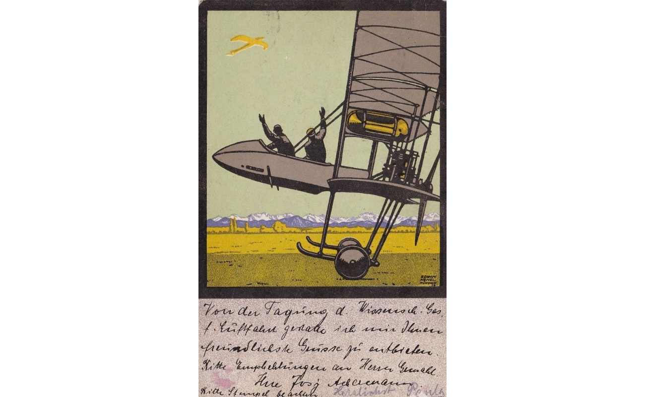 1921 GERMANIA , Esposizione Aviatoria di Monaco