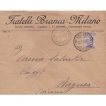 1924 Italia - Regno , Lettera pubblicitaria viaggiata Fratelli Branca