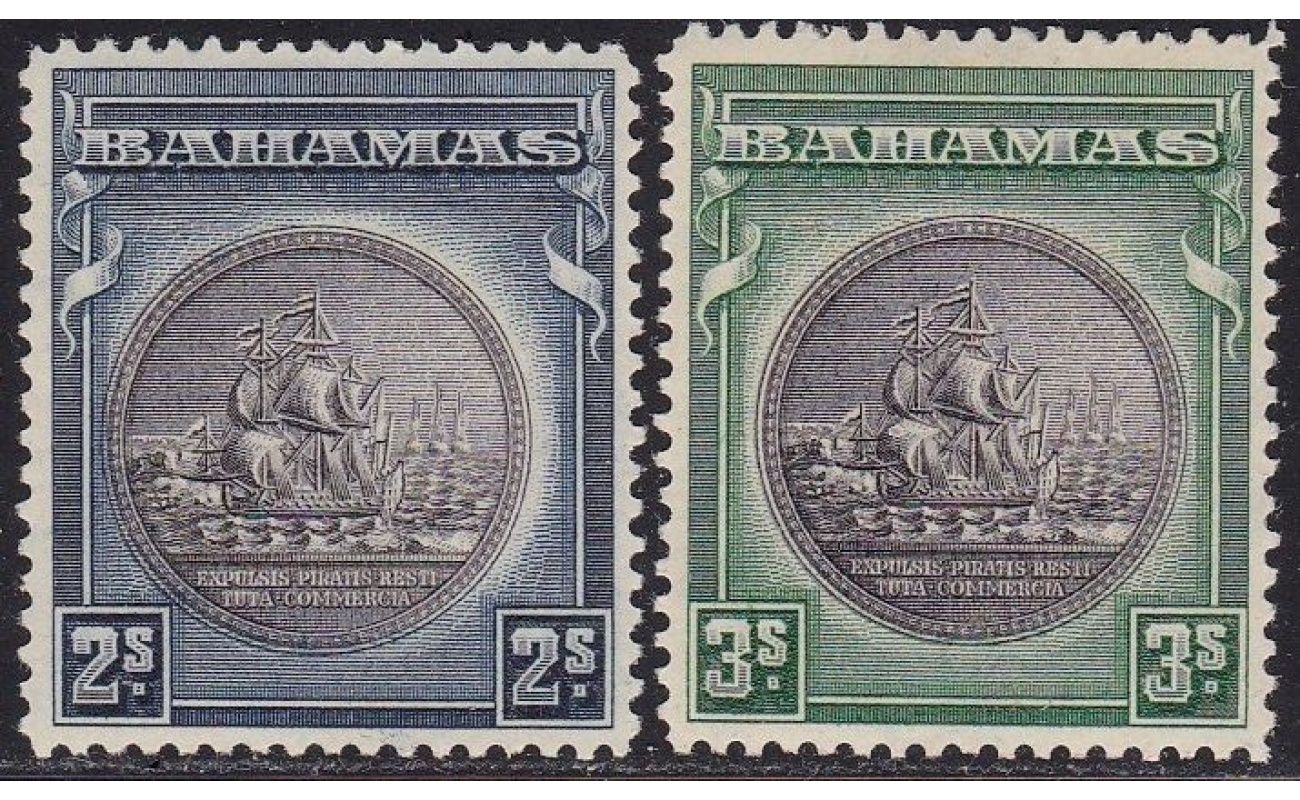 1931 BAHAMAS, SG 131/132a Great Seal  MNH/**