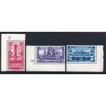 1931 Italia - Regno  - Accademia Navale , n. 300/302 - 3 valori  MNH** ADF-NUMERI DI TAVOLA