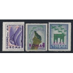 1932 Roma Giorno dell'Ala 3 valori