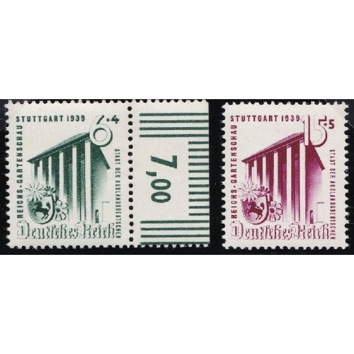 1939 Germania , n° 633/634 MNH/**