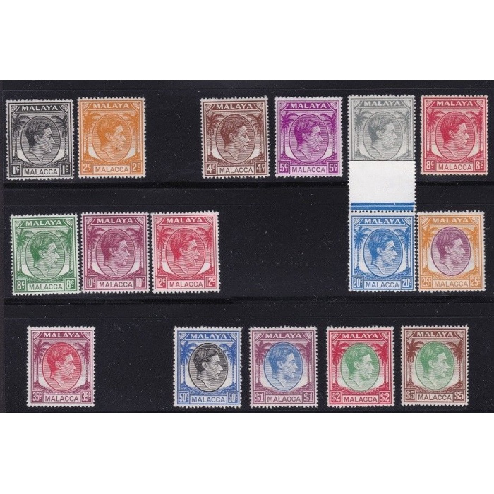 1949-55  Malaysian States - Lot of sets (10)not completed + Kedah MNH/** £ 1.275