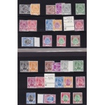 1949-55  Malaysian States - Lot of sets (10)not completed + Kedah MNH/** £ 1.275