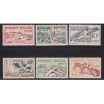 1953 FRANCIA   - Olimpiadi di helsinky - n° 960/965 - 6 valori - MNH**