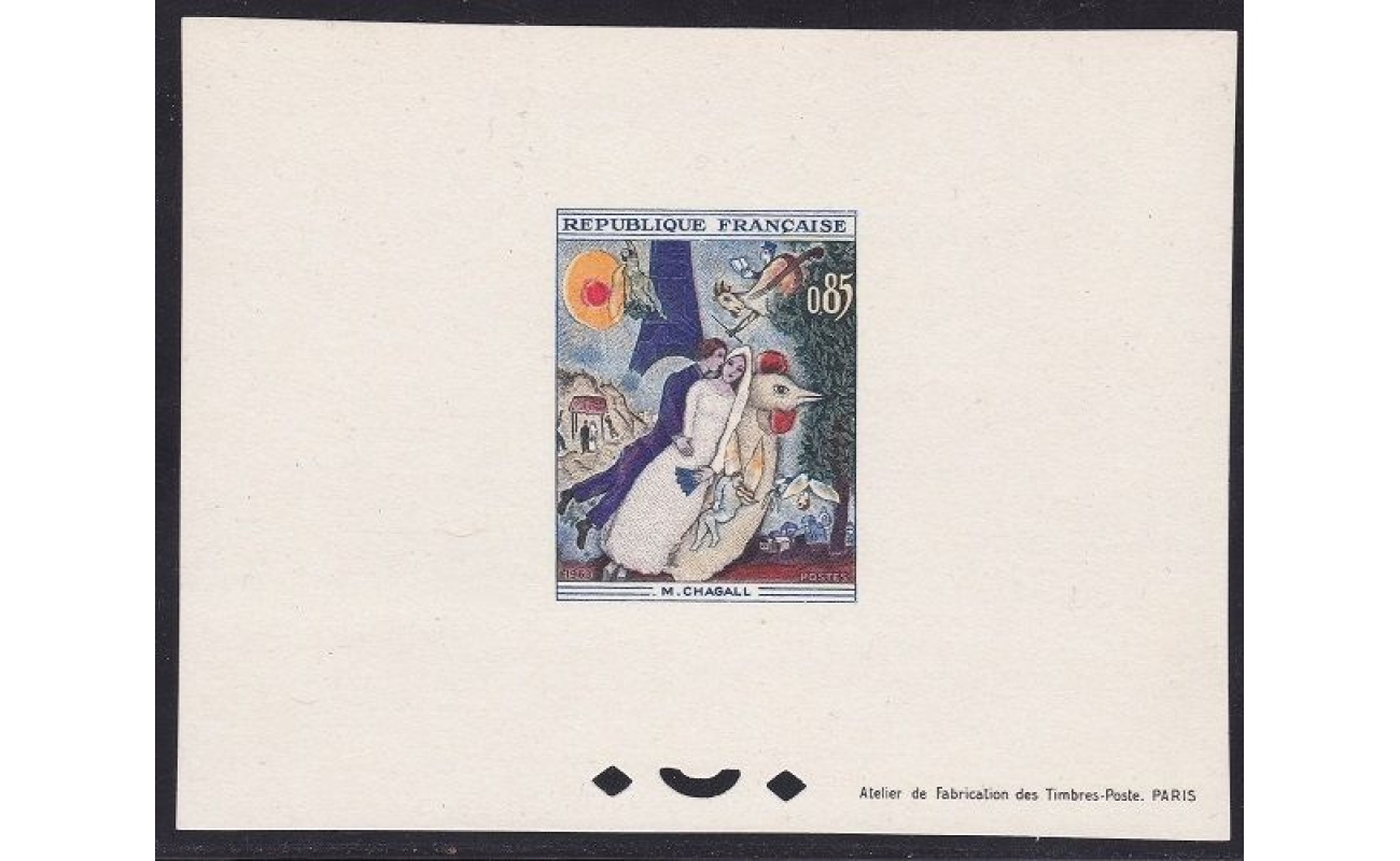 1963 FRANCIA  - n 1398 Marc Chagall MNH/**